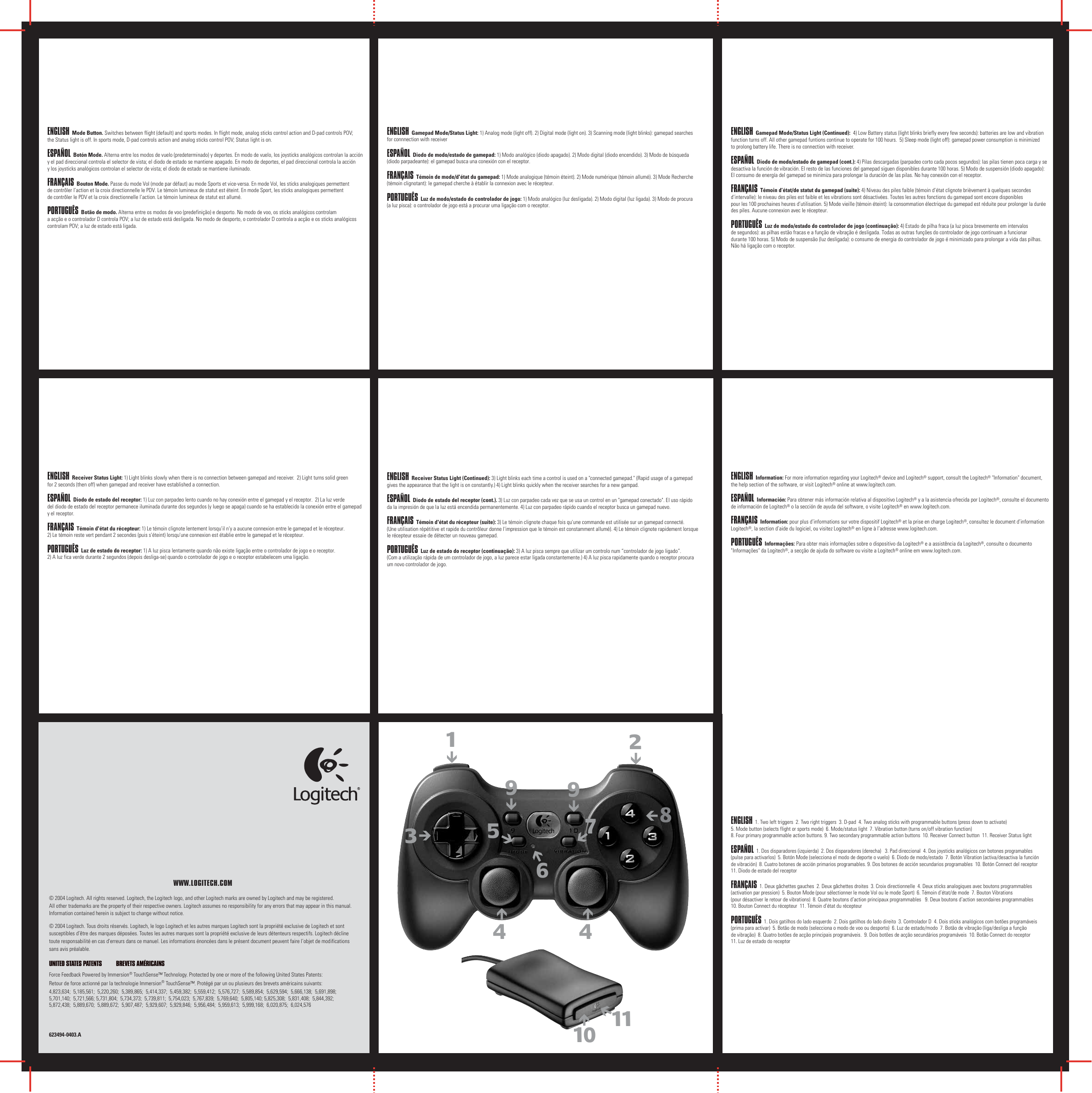 Page 2 of 2 - Logitech Logitech-Fold-Up-Keyboard-2-Users-Manual-  Logitech-fold-up-keyboard-2-users-manual