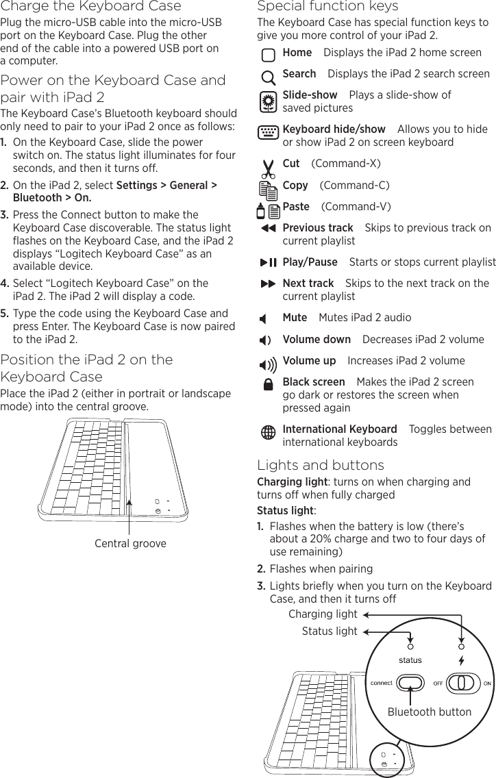 Page 2 of 4 - Logitech Logitech-Y-R0023-Quick-Start-Guide