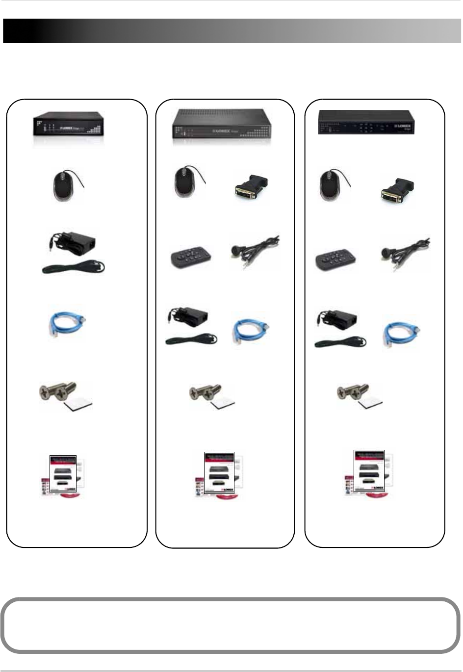 Lorex Lh300 Series Users Manual