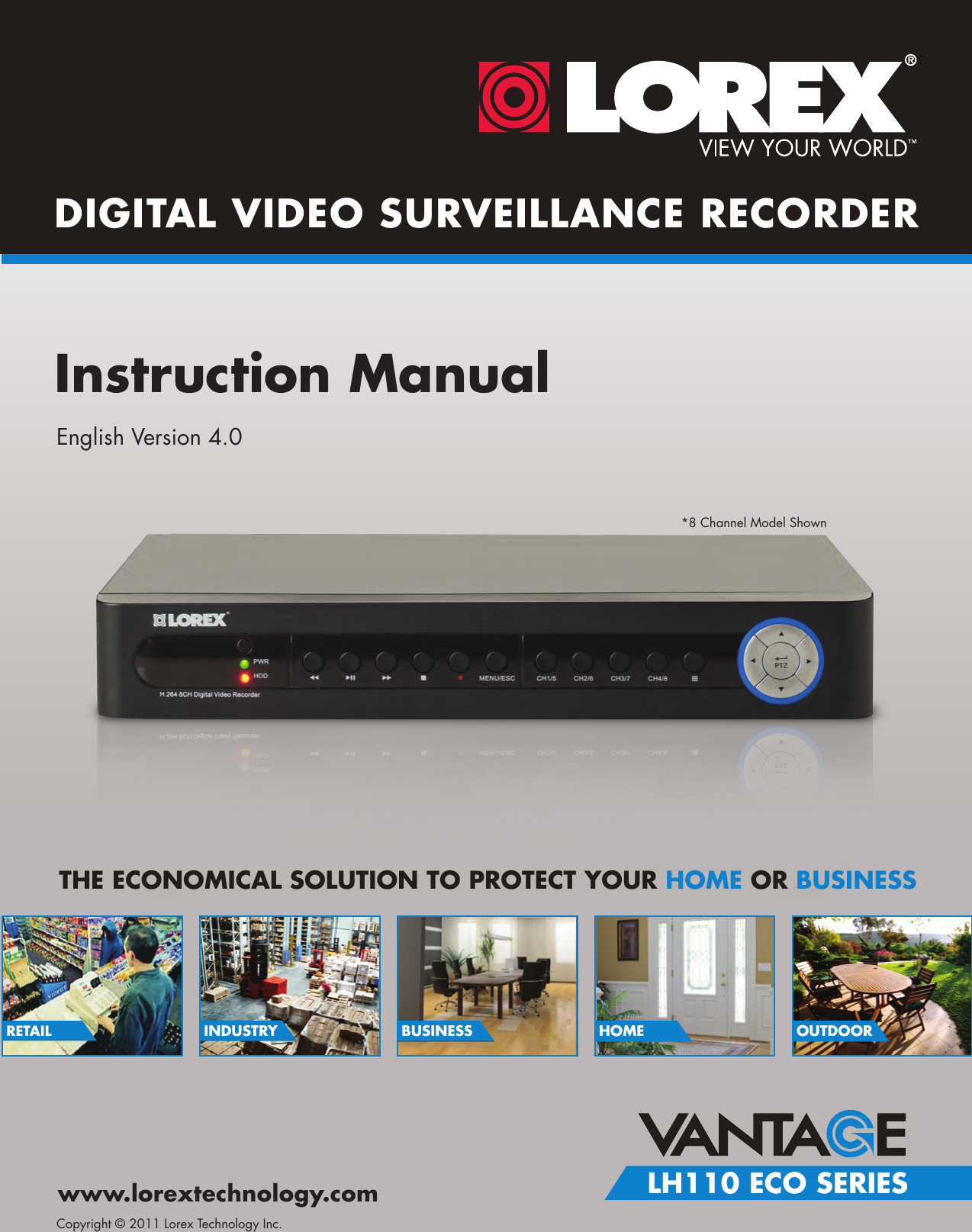 Lorex Digital Video Surveillance Recorder Lh1 10 Users Manual