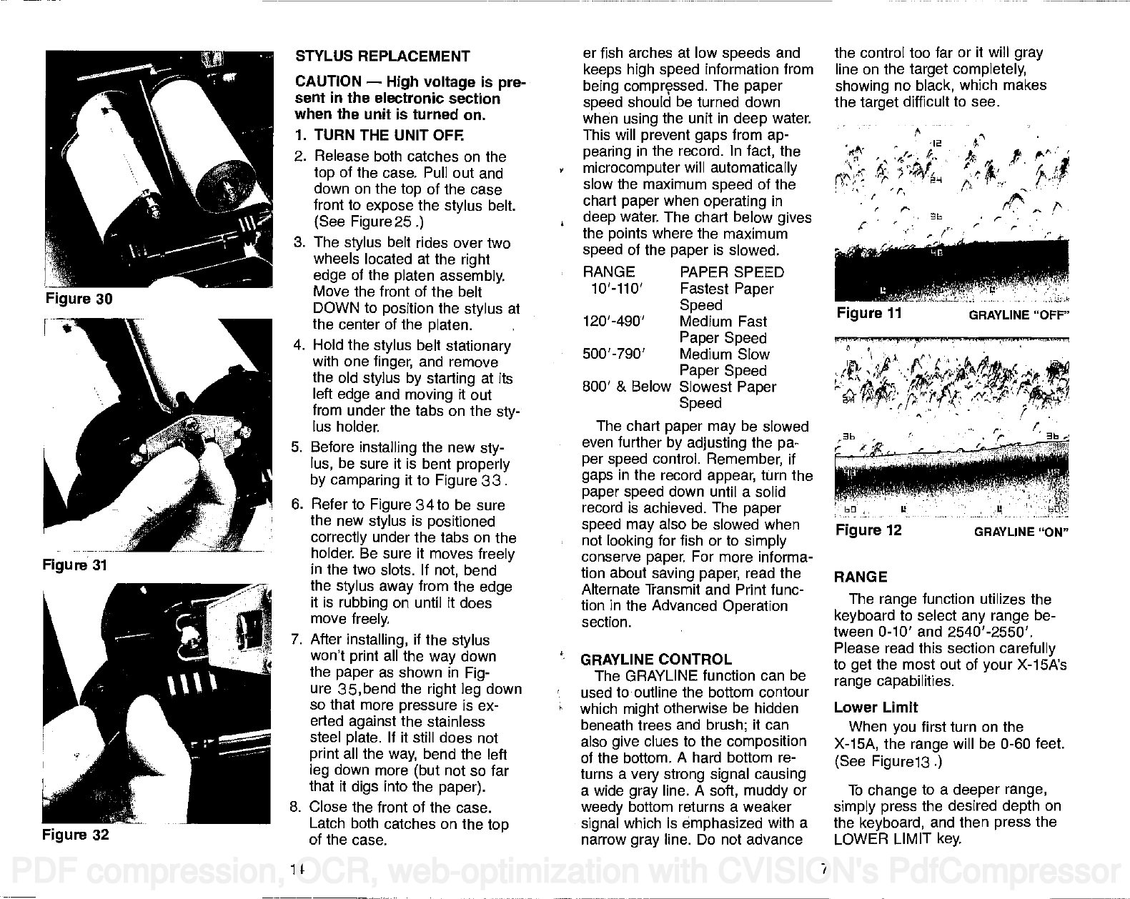 Page 9 of 12 - Lowrance-Electronic Lowrance-Electronic-X-15A-Users-Manual-  Lowrance-electronic-x-15a-users-manual