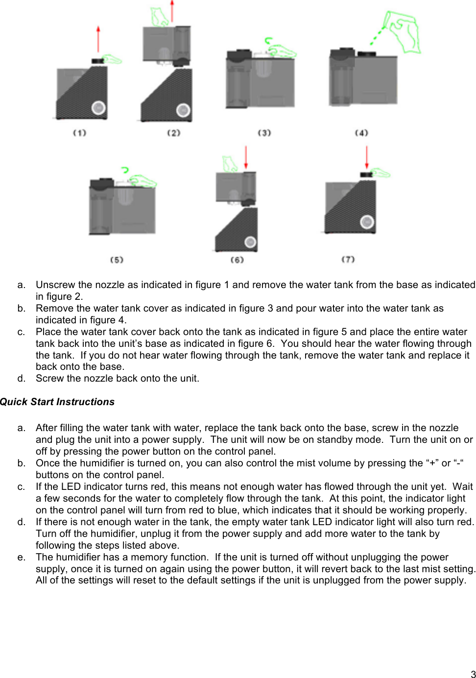 Page 5 of 9 - Luma-Comfort Luma-Comfort-Luma-Comfort-Humidifier-Hcw10B-Users-Manual HCW10B-Manual-Editedx