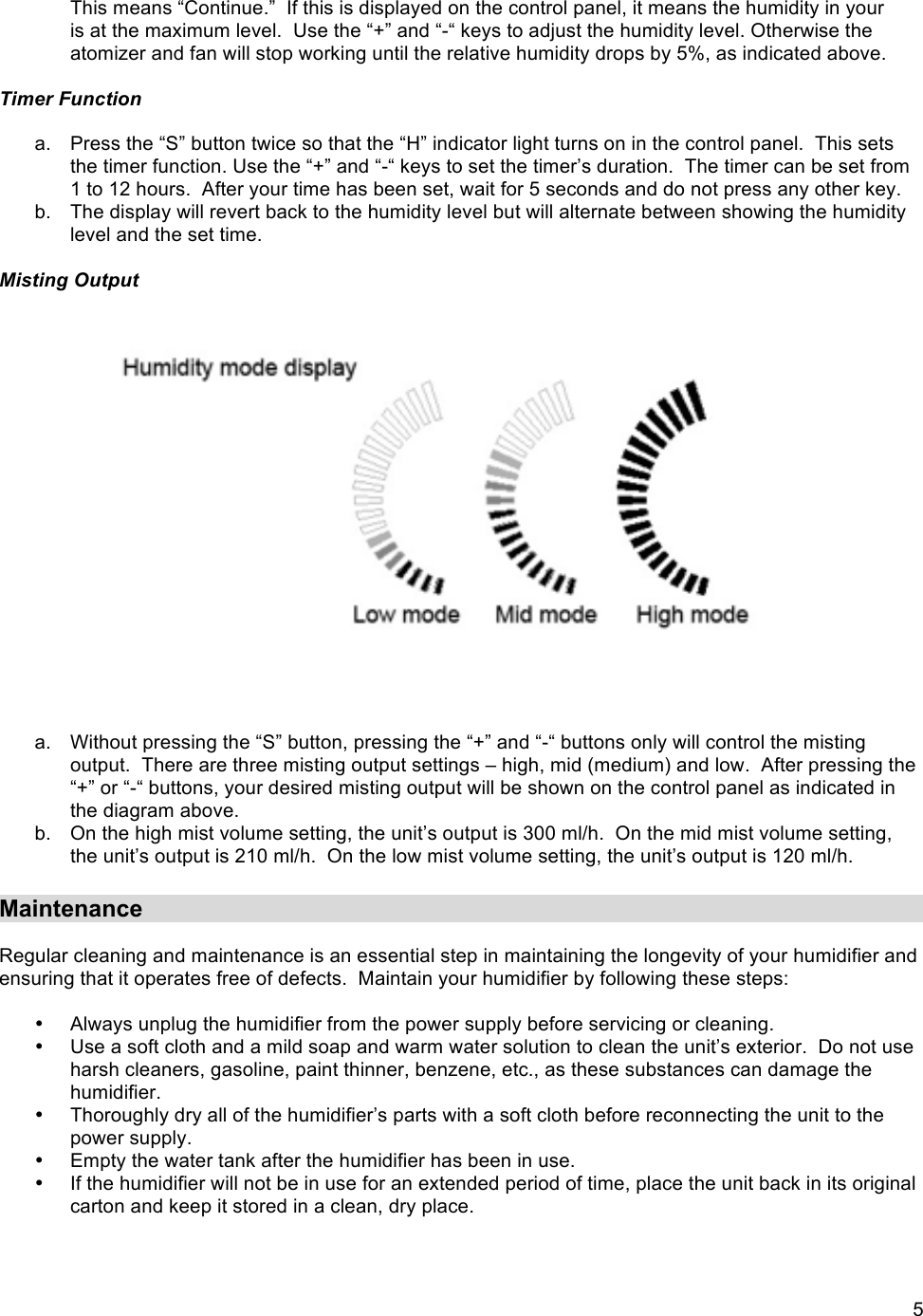 Page 7 of 9 - Luma-Comfort Luma-Comfort-Luma-Comfort-Humidifier-Hcw10B-Users-Manual HCW10B-Manual-Editedx