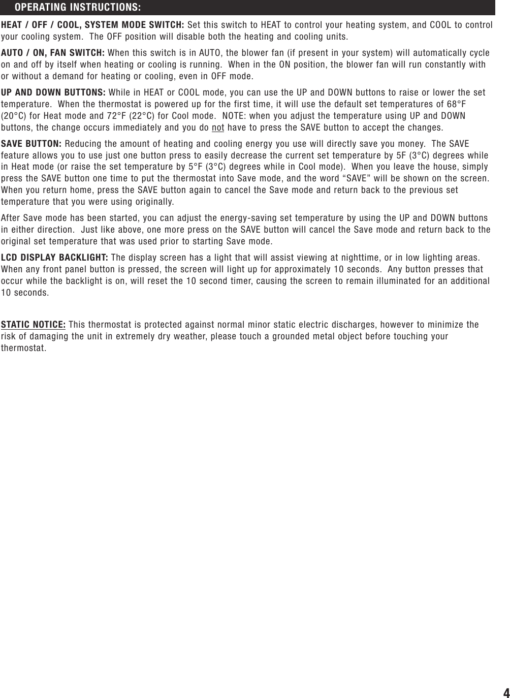 Page 4 of 8 - Lux-Products Lux-Products-Dmh110-Instruction-Manual- DMH110b_ENG_WebManual  Lux-products-dmh110-instruction-manual