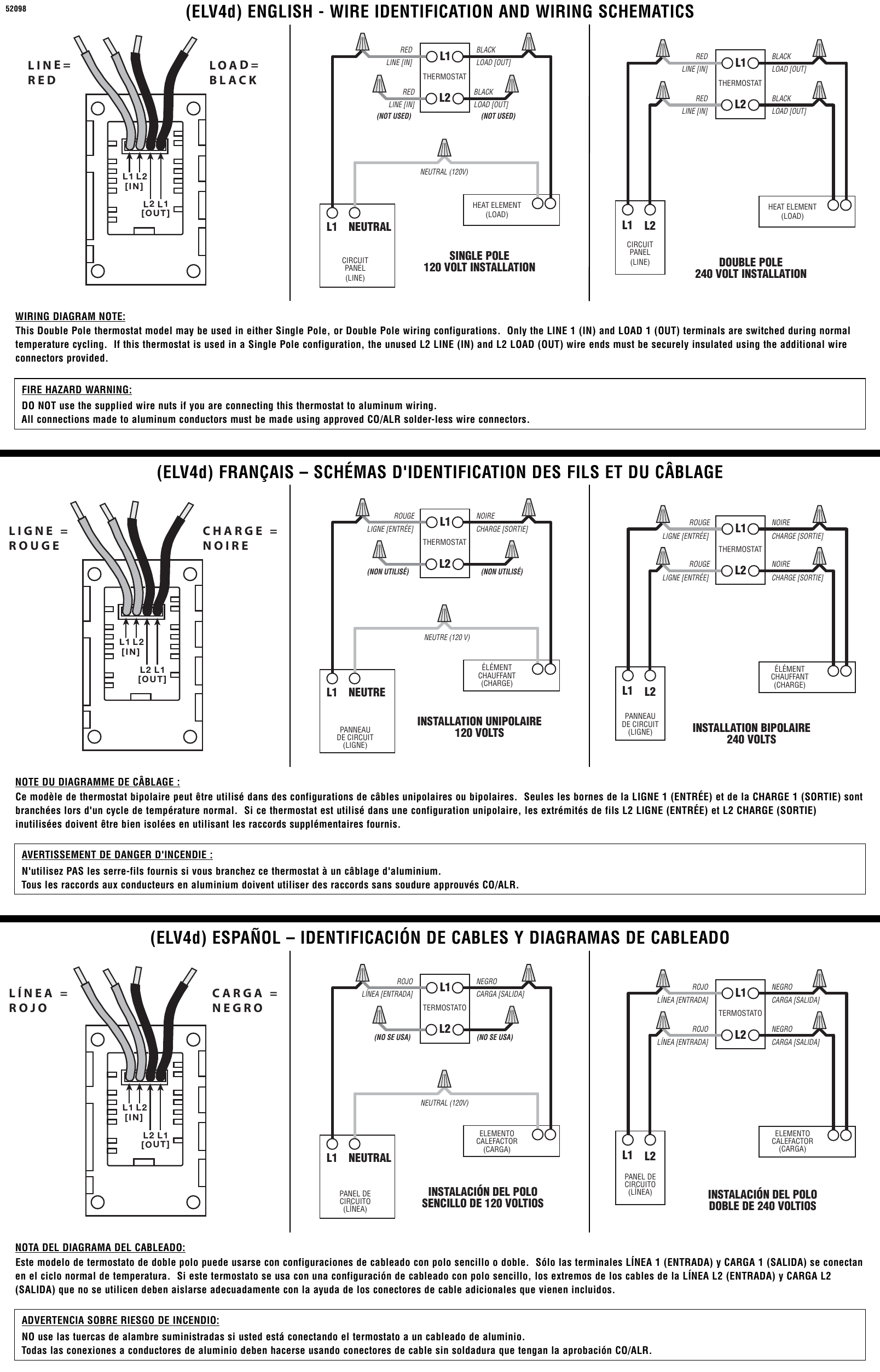 Page 2 of 2 - Lux-Products Lux-Products-Elv4-Instruction-Manual- ELV4d_ENG_TEXT Lux-products-elv4-instruction-manual