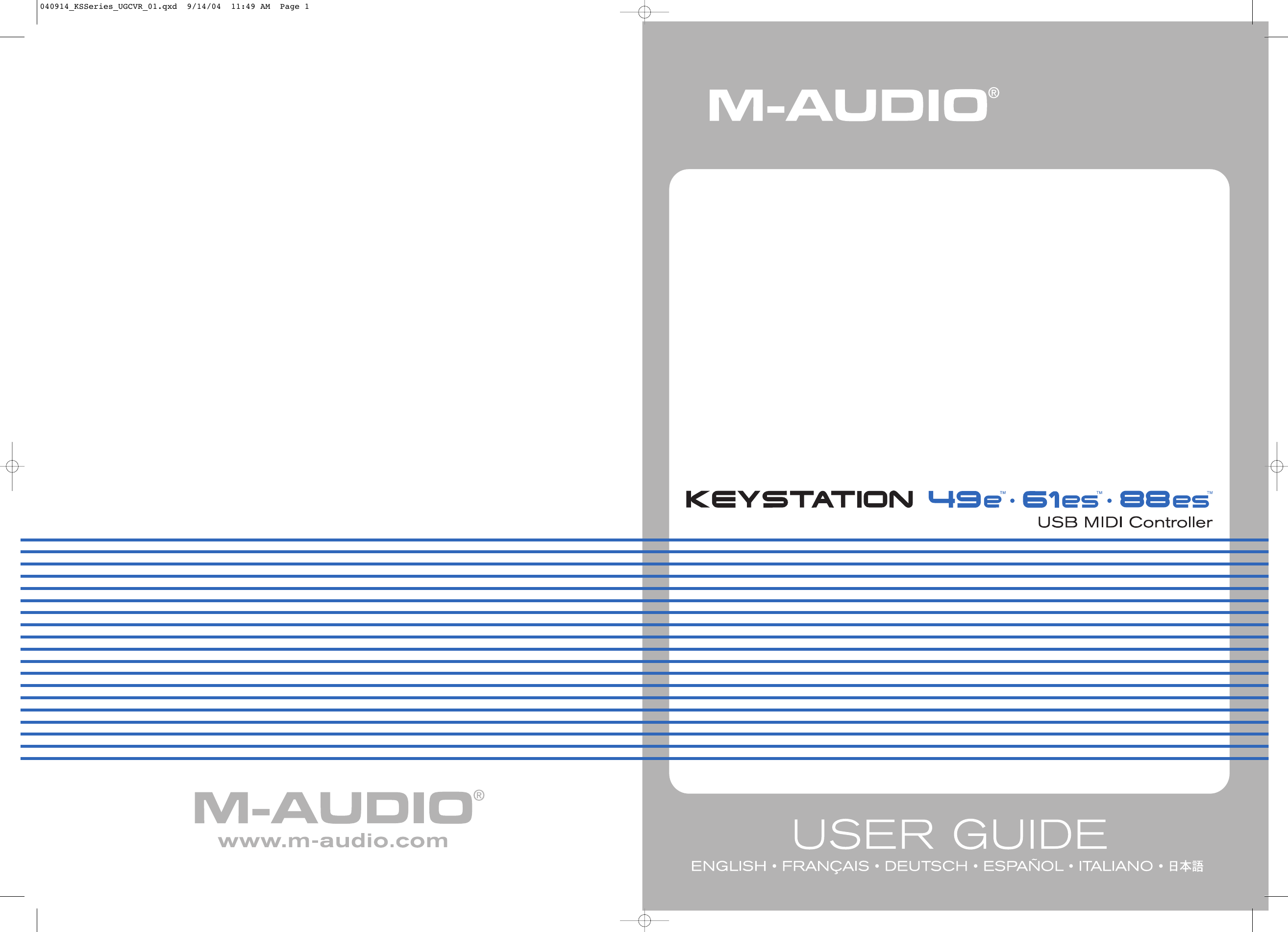 keystation 49es manual