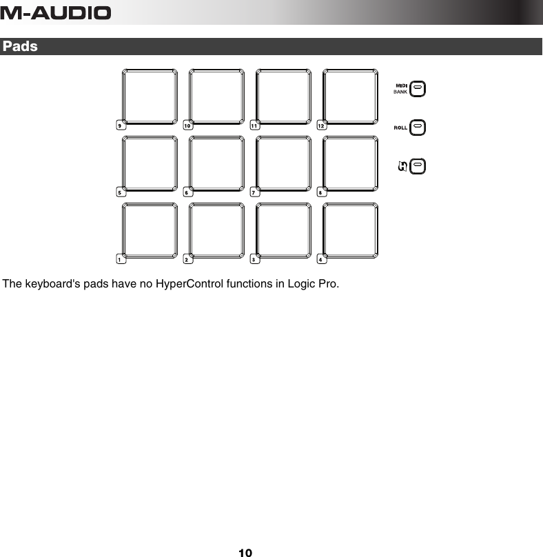 Page 10 of 12 - M-Audio M-Audio-Axiom-Air-25-Users-Manual- Axiom AIR HyperControl Guide  M-audio-axiom-air-25-users-manual