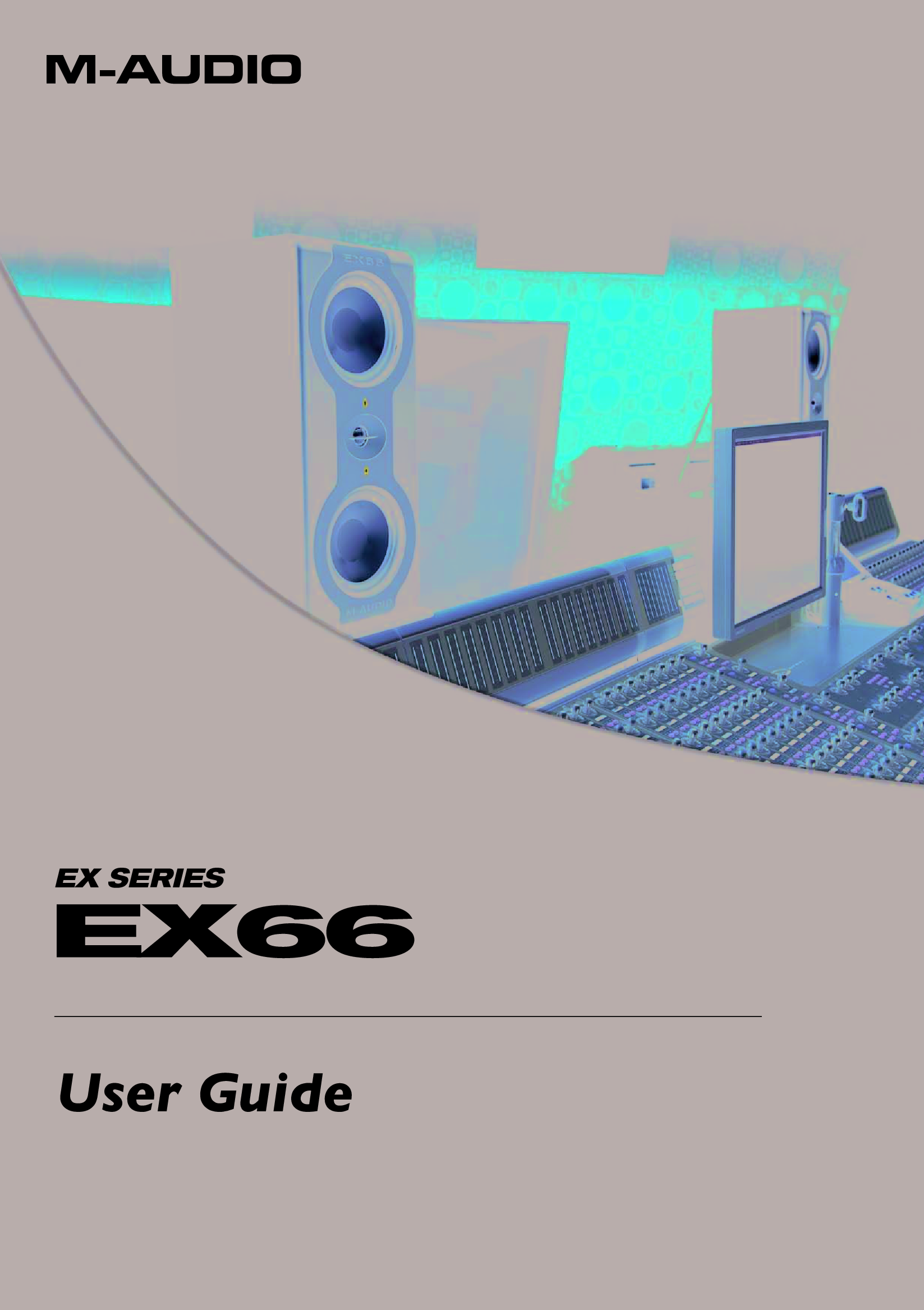 Page 1 of 1 - M-Audio M-Audio-Ex66-Users-Manual-  M-audio-ex66-users-manual