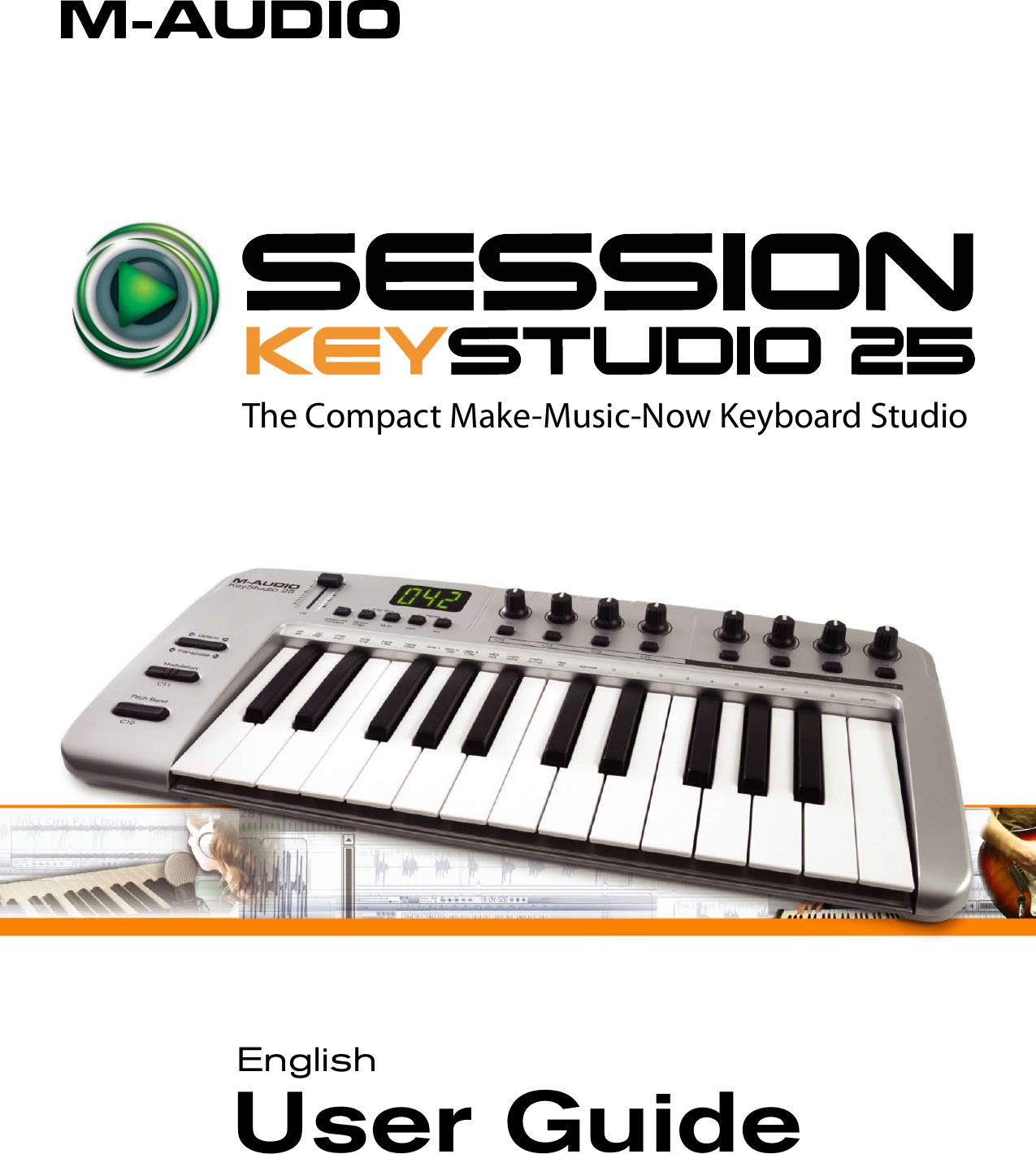 M Audio Keystudio 25 Users Manual Session User Guide