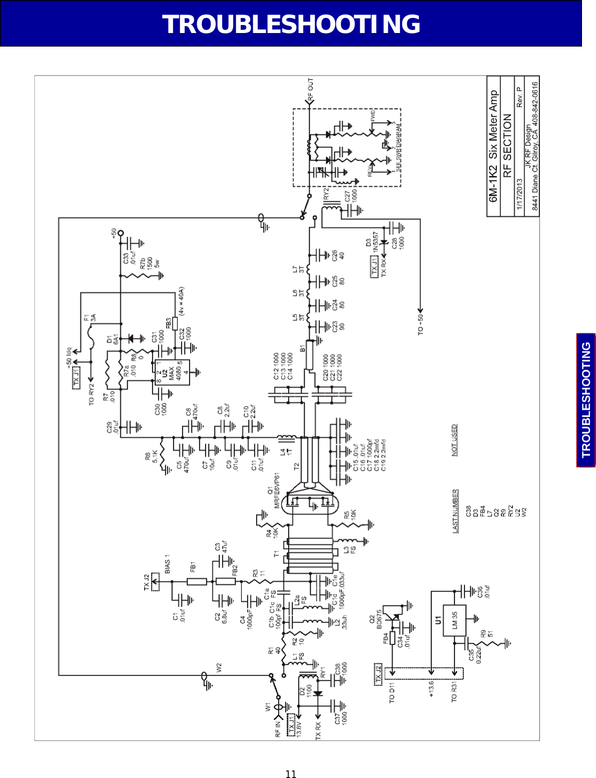  11 TROUBLESHOOTING TROUBLESHOOTING 