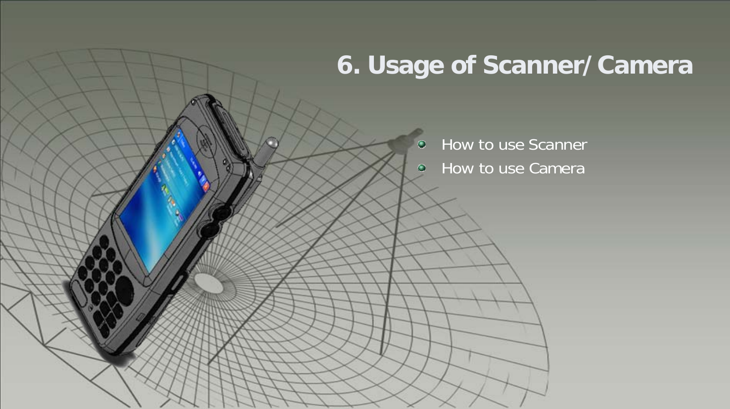 506. Usage of Scanner/CameraHow to use ScannerHow to use Camera