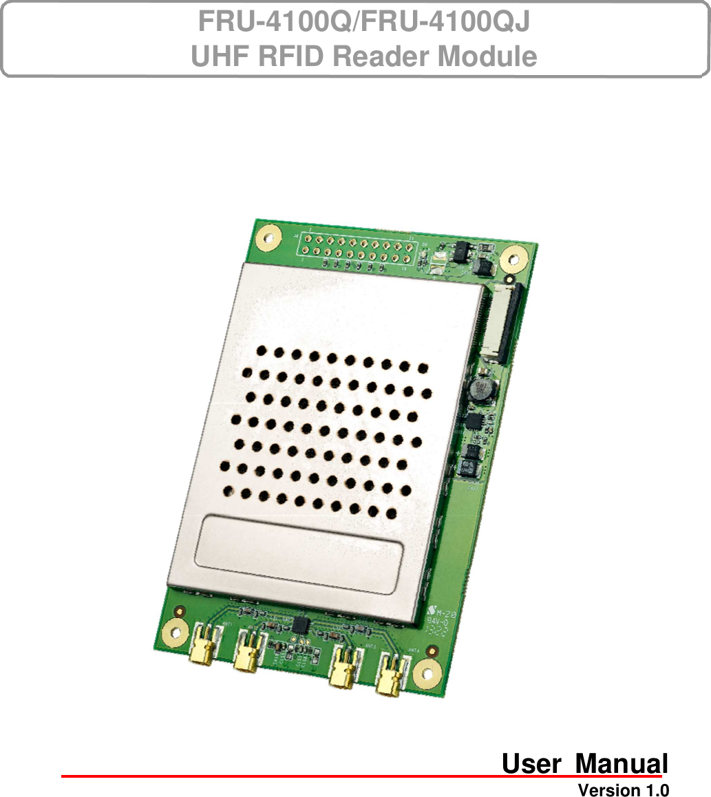 RFID UHF ImpinJ R2000 RF Chip 4 Ports Anti-Collision and Bulk Read Reader Module 