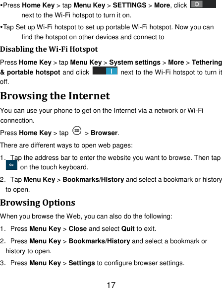 Page 17 of MAXWEST TELECOM ASTRO4 Mobile Phone User Manual Part 1