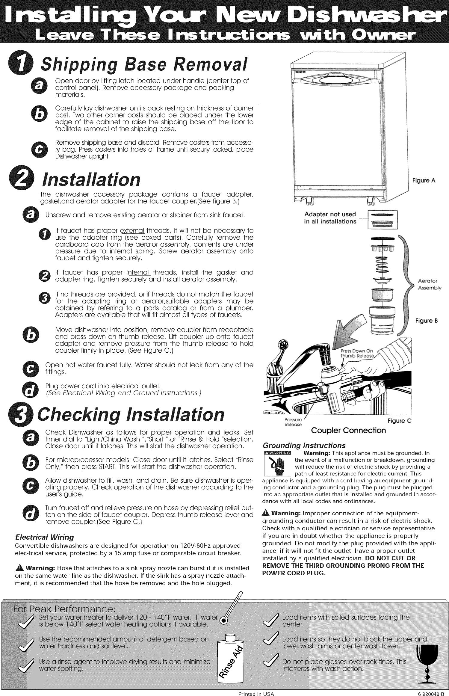 maytag dishwashers manuals