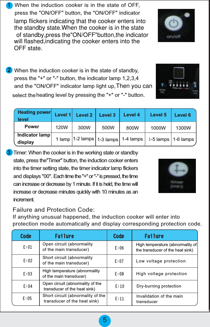 M?F?=N NB?the standby state.When the cooker is in the statelamp flickers indicating that the cooker enters into :B?H NB? CH&gt;O=NCIH =IIE?L CM CH NB? MN;N? I@ 3**jJL?MM NB? e32m3**e&lt;ONNIHjNB? e32m3**eCH&gt;C=;NIL:B?H NB? CH&gt;O=NCIH =IIE?L CM CH NB? MN;N? I@ MN;H&gt;&lt;SjJL?MM NB? eie IL eke &lt;ONNIHjNB? CH&gt;C=;NIL F;GJ ojpjqjr;H&gt; NB? e32m3**eCH&gt;C=;NIL F;GJ FCABN OJjB?;NCHA F?P?F &lt;S JL?MMCHA NB? eie IL eke &lt;ONNIHl7CG?Lx:B?H NB? =IIE?L CM CH NB? QILECHA MN;N? IL MN;H&gt;&lt;SMN;N?jJL?MM NB?e7CG?Le&lt;ONNIHjNB? CH&gt;O=NCIH =IIE?L ?HN?LMCHNI NB? NCG?L M?NNCHA MN;N?jNB? NCG?L CH&gt;C=;NIL F;GJ @FC=E?LM;H&gt; &gt;CMJF;SM ennel ~;=B NCG? NB? eie IL eke CM JL?MM?&gt;jNB? NCG?=;H CH=L?;M? IL &gt;?=L?;M? &lt;S oGCHON?l-@ CN CM B?F&gt;jNB? NCG? QCFFCH=L?;M? IL &gt;?=L?;M? GCHON?M KOC=EFS QCNB on GCHON?M ;M ;HCH=L?G?HNlfe\^fe\_fe\`fe\] fe\bfe\cfe\dfe\a fe]]fe]\hokl12ijmnqpl hokl ijmnqpl3J?H =CL=OCN g;&lt;HILG;FCNSI@ NB? G;CH NL;HM&gt;O=?Lh6BILN =CL=OCN g;&lt;HILG;FCNSI@ NB? G;CH NL;HM&gt;O=?Lh,CAB N?GJ?L;NOL? g;&lt;HILG;FCNSI@ NB? G;CH NL;HM&gt;O=?Lh0IQ PIFN;A? JLIN?=NCIH,CAB PIFN;A? JLIN?=NCIH3J?H =CL=OCN g;&lt;HILG;FCNS I@ NB?NL;HM&gt;O=?L I@ NB? B?;N MCHEh6BILN =CL=OCN g;&lt;HILG;FCNS I@ NB?NL;HM&gt;O=?L I@ NB? B?;N MCHEh-HP;FC&gt;;NCIH I@ NB? G;CHNL;HM&gt;O=?L,CAB N?GJ?L;NOL? g;&lt;HILG;FCNS I@NB? NL;HM&gt;O=?L I@ NB? B?;N MCHEh}LSk&lt;OLHCHA JLIN?=NCIHs&gt;OK]SXQ ZY`O[VO_OVDY`O[?XNSMK]Y[ VKWZNS\ZVKb@O_OV 0 @O_OV 1 @O_OV 2 @O_OV 3 @O_OV 4 @O_OV 5opn:qnn:snn:vnn:onnn:oqnn:oF;GJ okp F;GJM okq F;GJM okr F;GJM Xks F;GJM okt F;GJM*;CFOL? ;H&gt; 4LIN?=NCIH |I&gt;?x-@ ;HSNBCHA OHOMO;F B;JJ?H?&gt;jNB? CH&gt;O=NCIH =IIE?L QCFF ?HN?L CHNIJLIN?=NCIH GI&gt;? ;ONIG;NC=;FFS ;H&gt; &gt;CMJF;S =ILL?MJIH&gt;CHA JLIN?=NCIH =I&gt;?l of standby,press the&quot;ON/OFF&quot;button,the indicator  will flashed,indicating the cooker enters into the  OFF state.Then you can