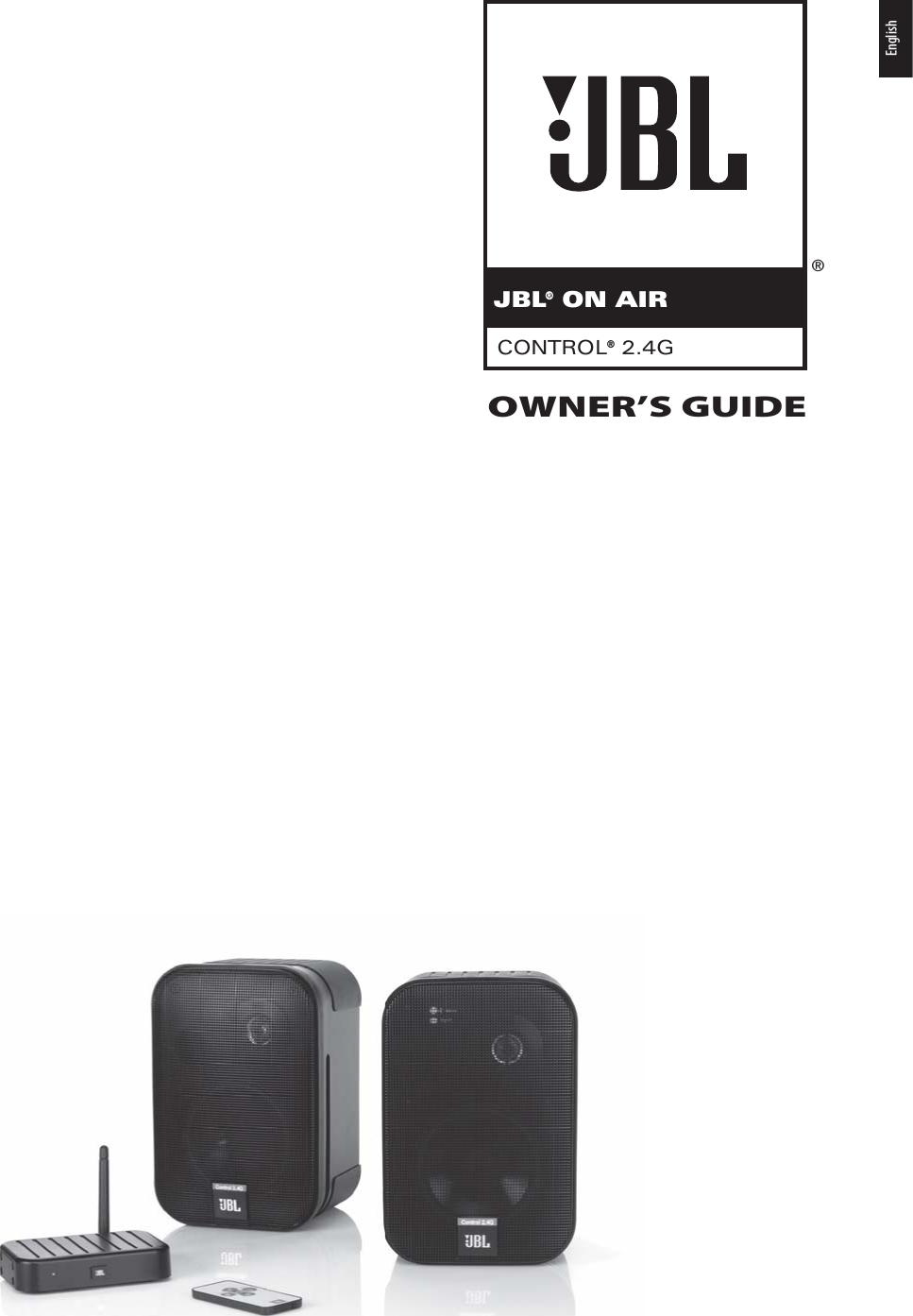 ®CONTROL® 2.4GJBL® ON AIROWNER’S GUIDEEnglish