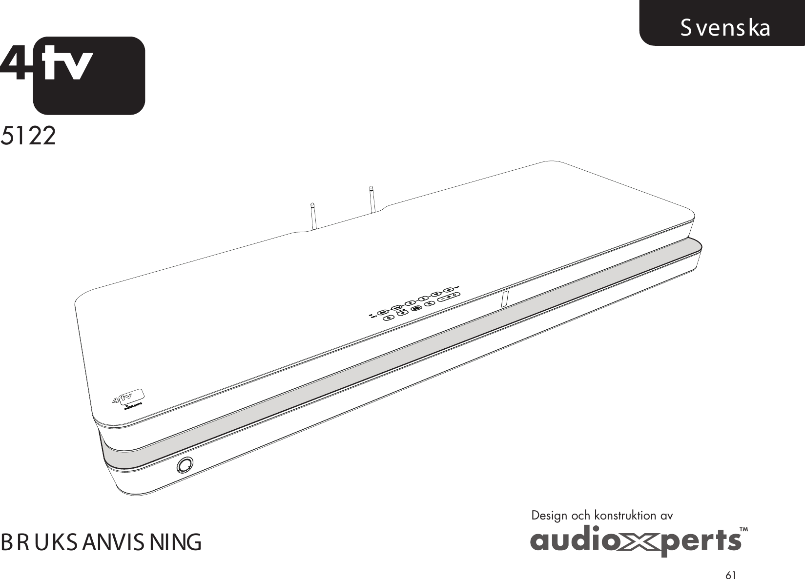 61S venskaDesign och konstruktion avBR UKS ANVIS NING5122