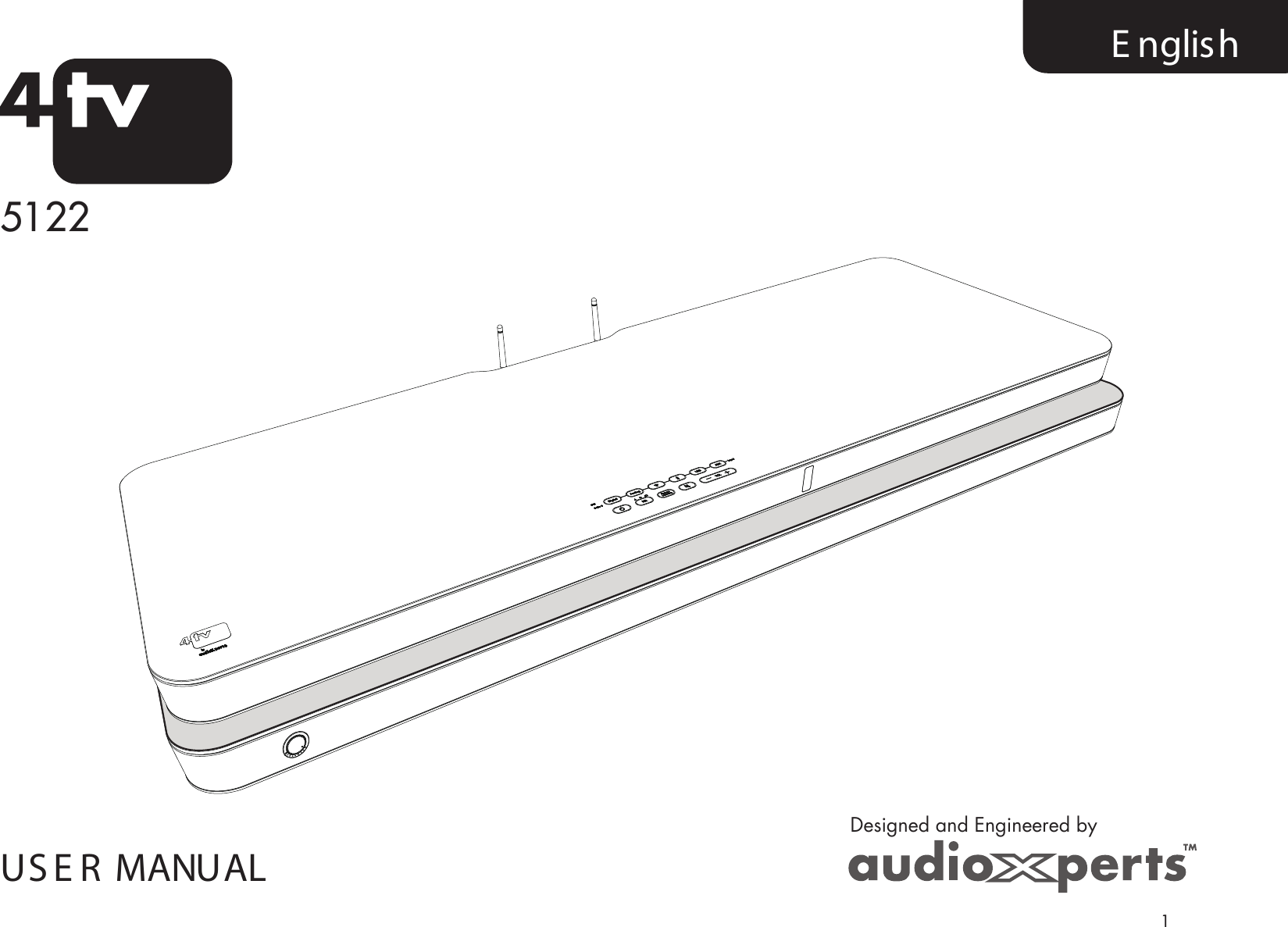 E nglishDesigned and Engineered byUS E R  MANUAL51221