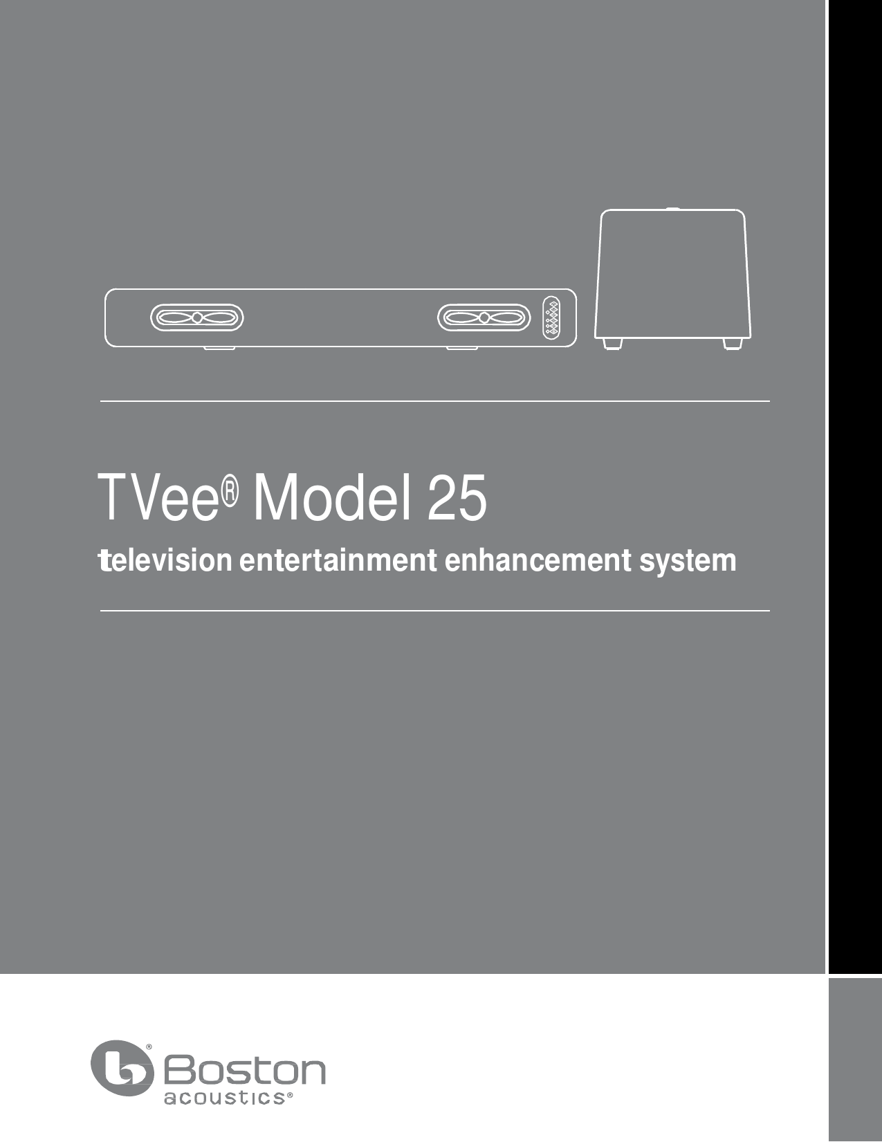 TVee® Model 25 television entertainment enhancement system  