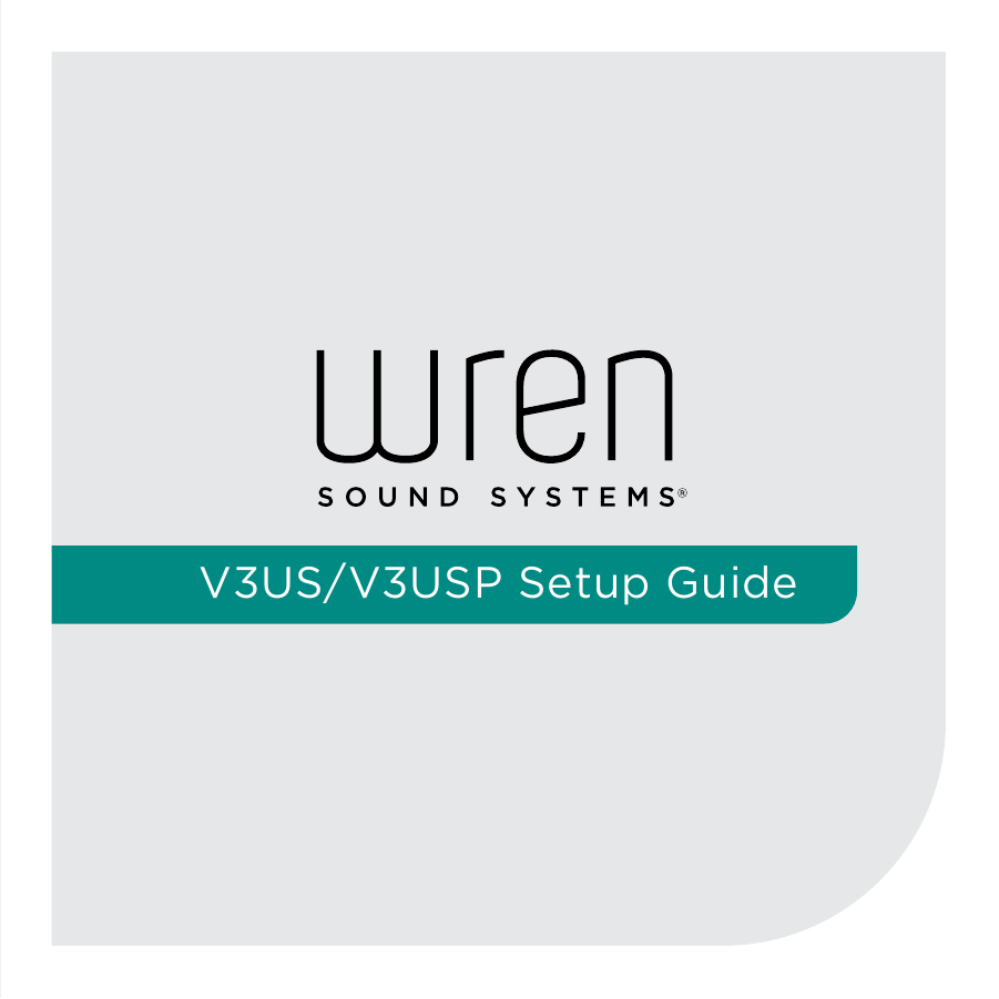 V3US/V3USP Setup Guide