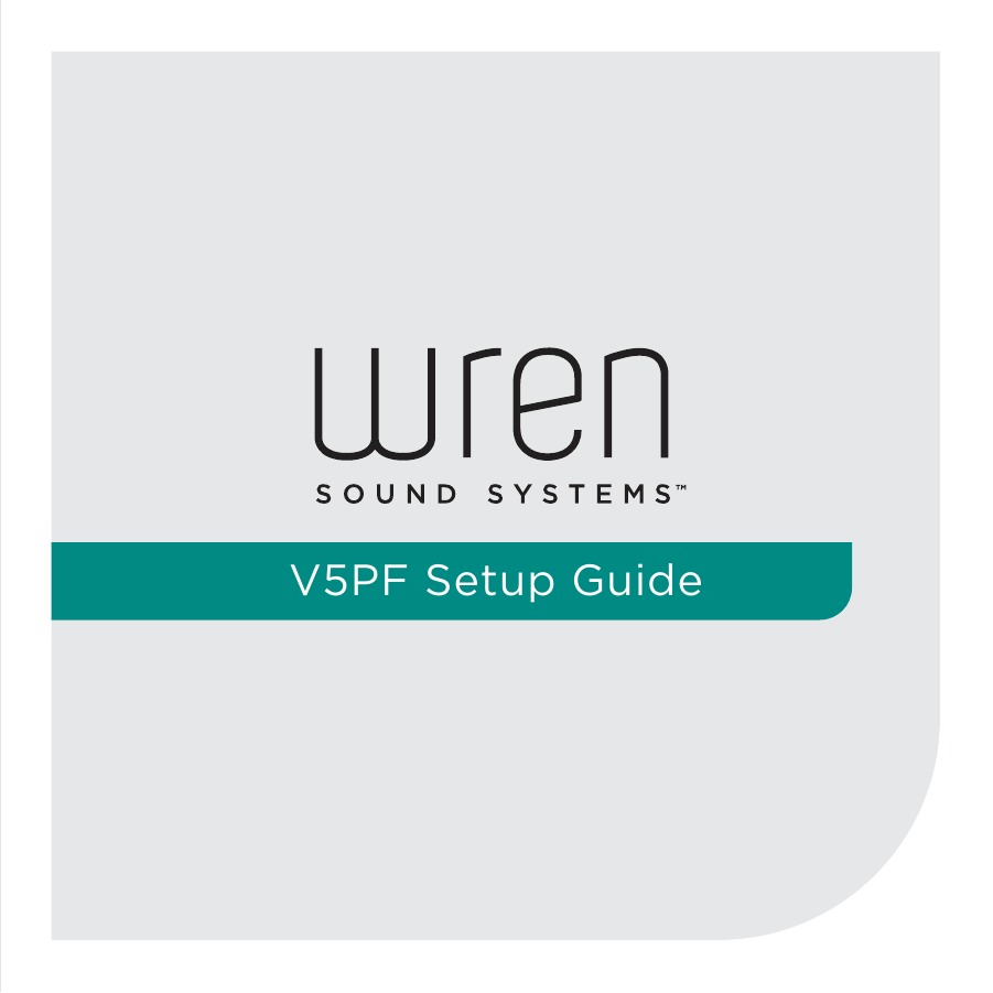 V5PF Setup Guide