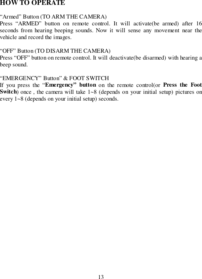 MENIX IC100M Security Camera User Manual
