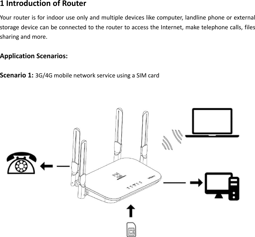 Page 3 of MFOURTEL MEXICO DE C V M4WILINK3 Router User Manual 
