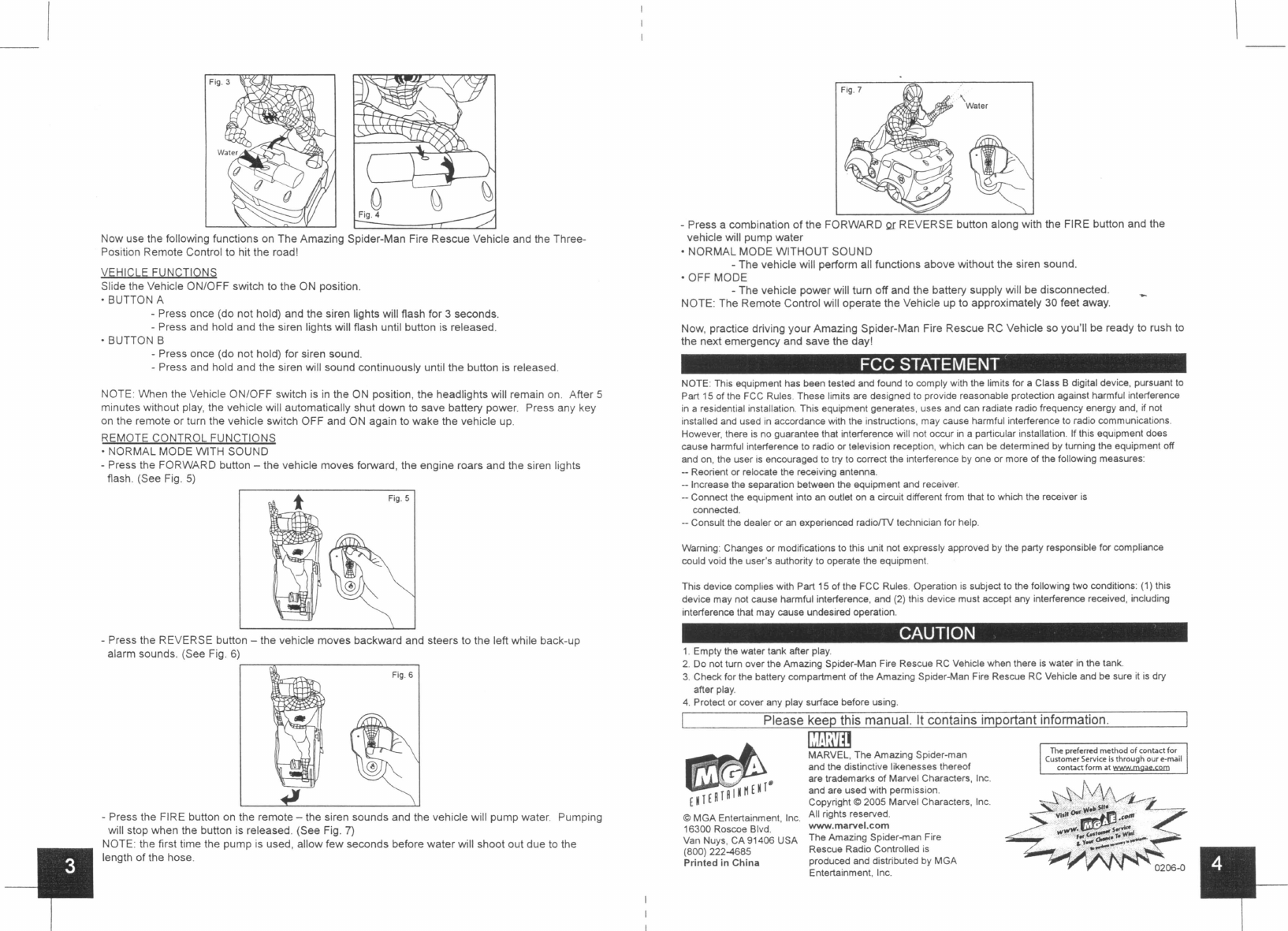 MGA Entertainment 322245 RC Car User Manual