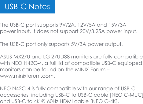 Page 10 of MINIX TECHNOLOGY NEON42C-4 Intel mini PC User Manual MINIX NEO N42C 4   User Guide