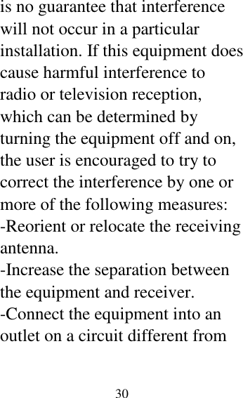 Page 30 of MOBIWIRE MOBILES HW3020 3G feature phone User Manual U M