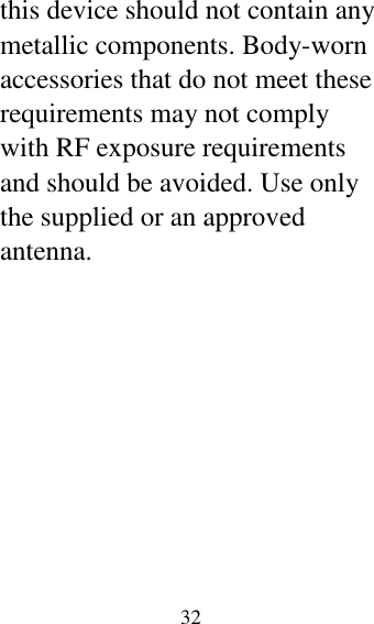 Page 32 of MOBIWIRE MOBILES HW3020 3G feature phone User Manual U M