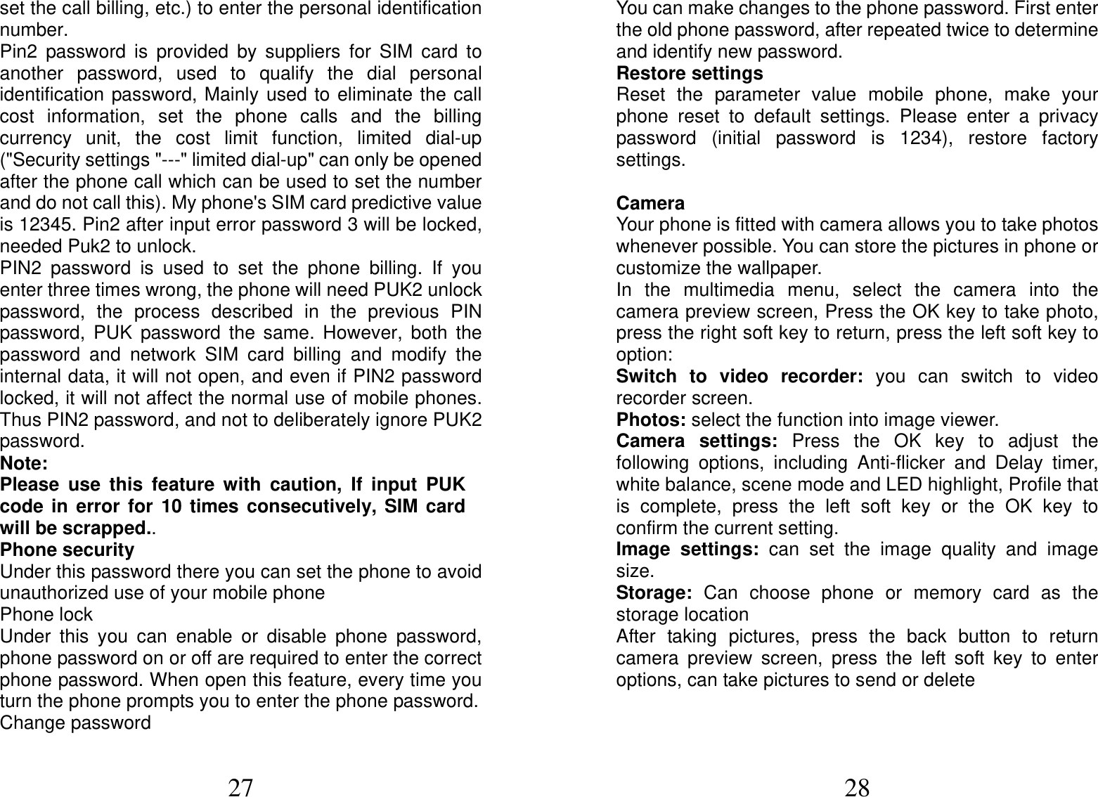 Page 14 of MOBIWIRE MOBILES S191 2G Feature Phone User Manual 
