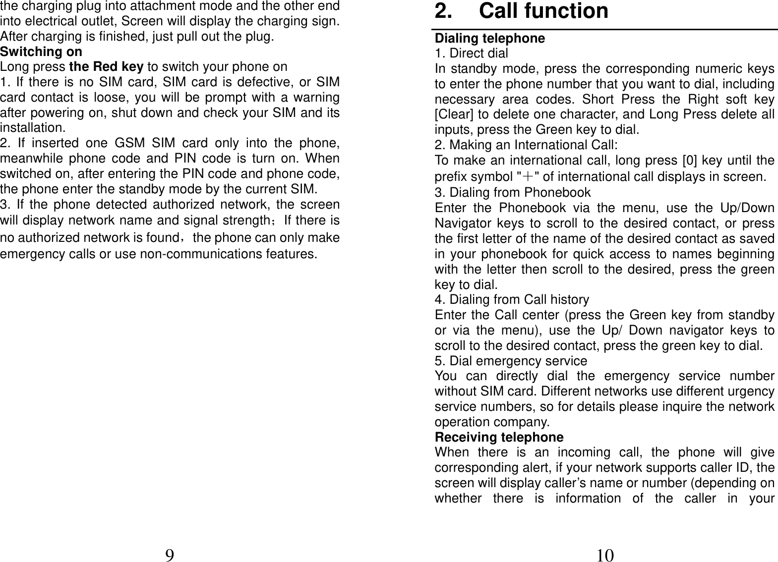 Page 5 of MOBIWIRE MOBILES S191 2G Feature Phone User Manual