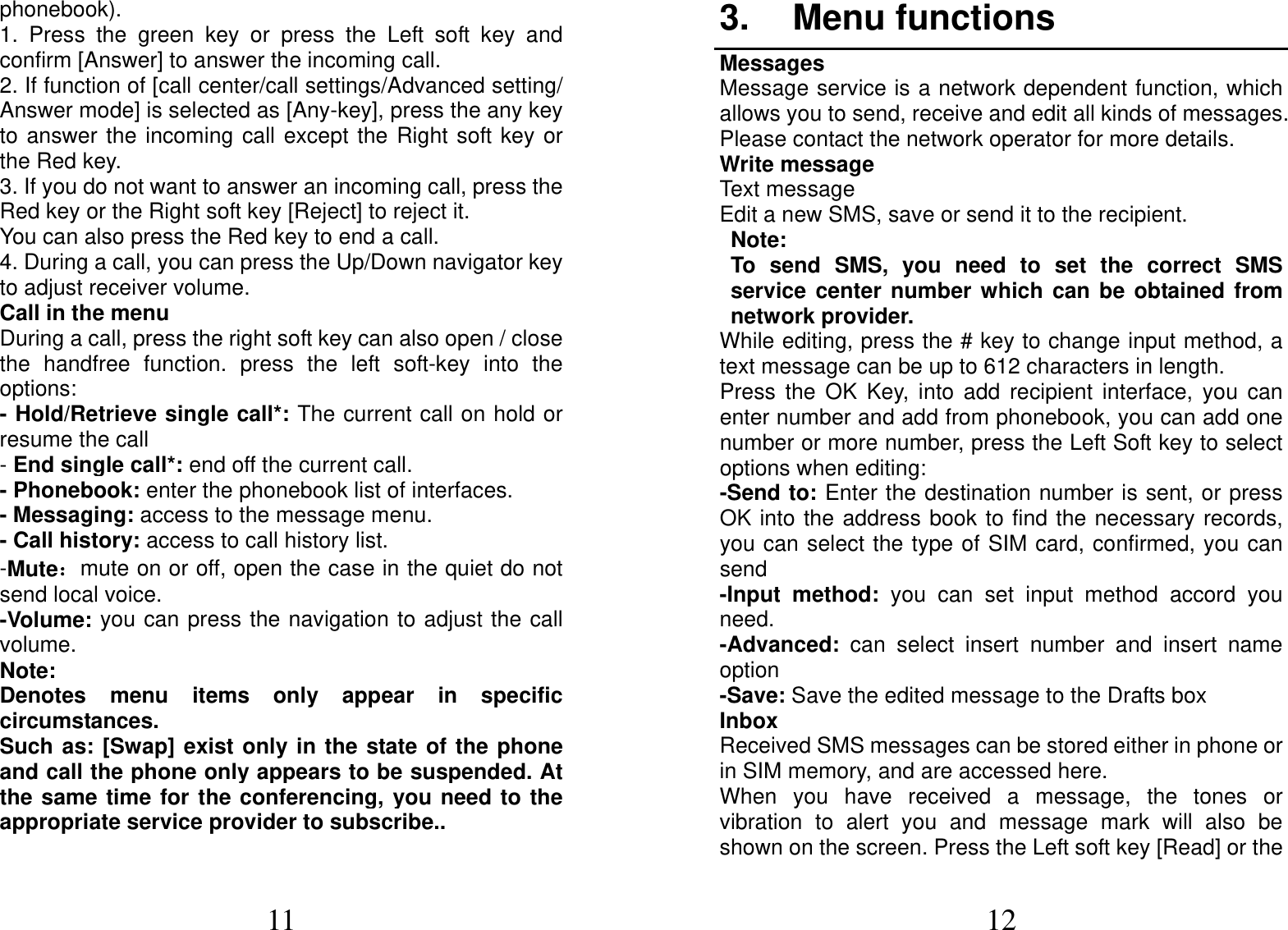 Page 6 of MOBIWIRE MOBILES S191 2G Feature Phone User Manual