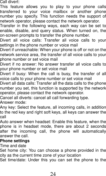 Page 24 of MOBIWIRE MOBILES S241 2G Feature Phone User Manual 