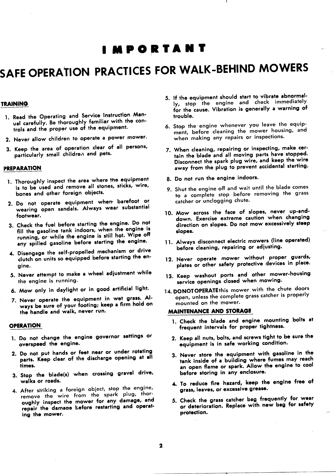 Page 2 of 12 - MTD 115-340A User Manual  To The Fa3bde71-0cb4-4521-9429-03e59dce021a