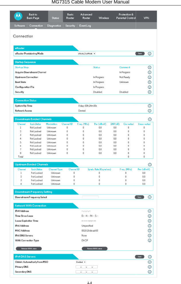 MG7315 Cable Modem User Manual 13   