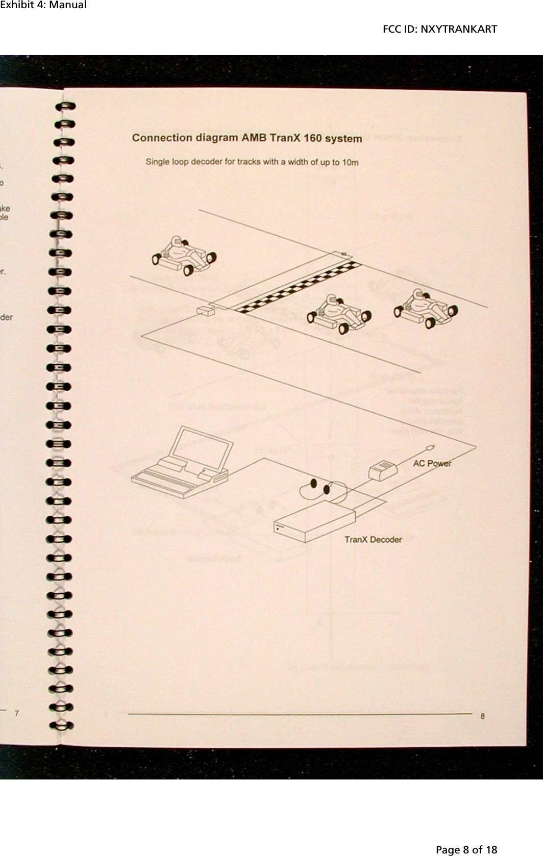 Exhibit 4: ManualFCC ID: NXYTRANKARTPage 8 of 18