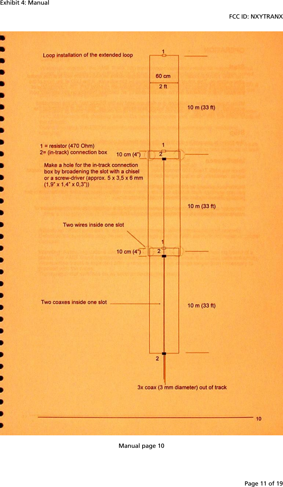 Exhibit 4: ManualFCC ID: NXYTRANXPage 11 of 19Manual page 10