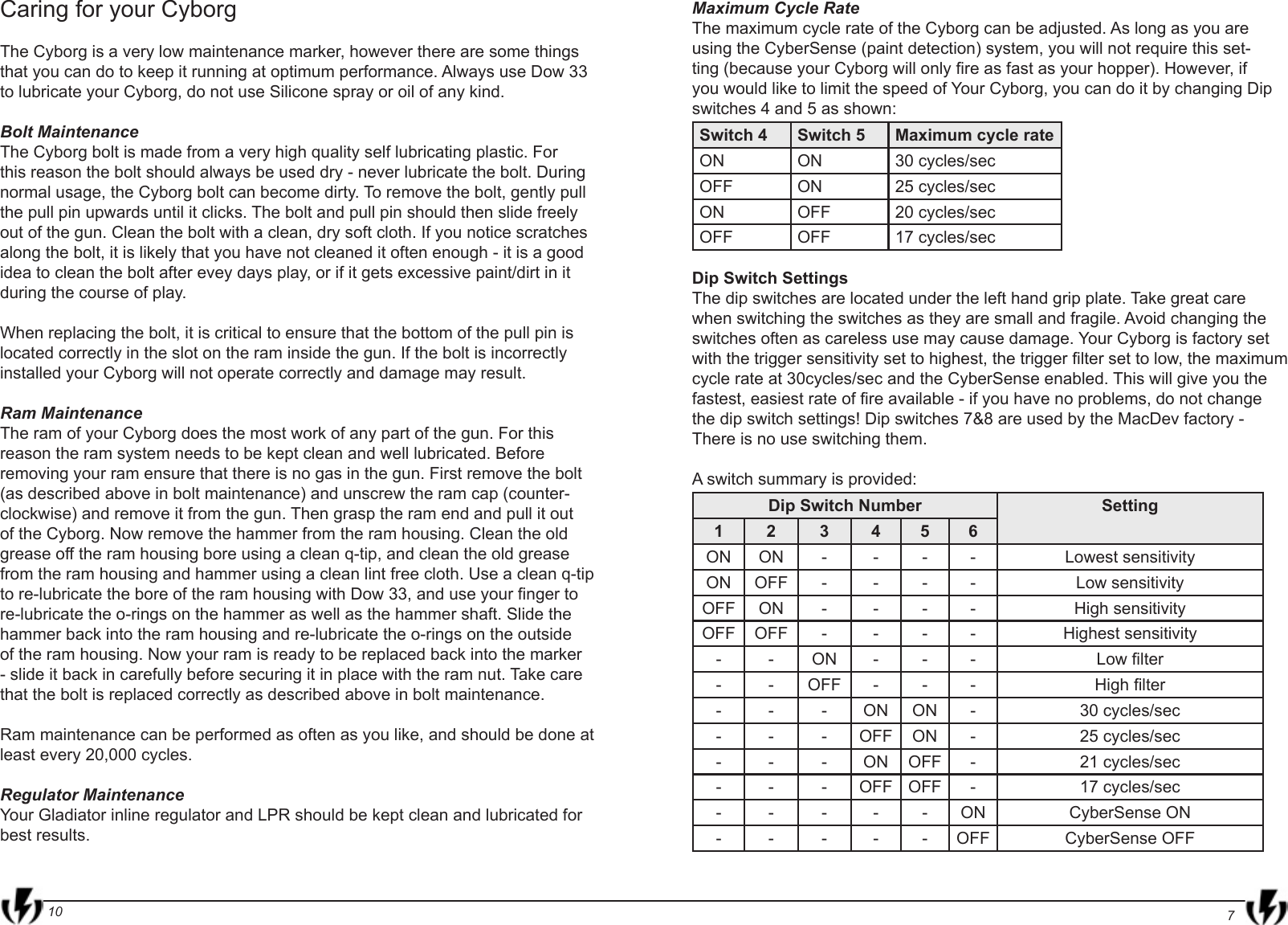 Page 7 of 8 - Macdev Macdev-Cyborg-V1-02-Users-Manual-  Macdev-cyborg-v1-02-users-manual