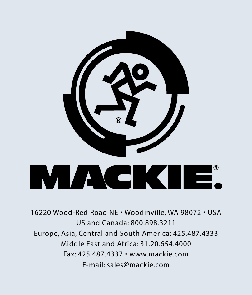 Mackie S218S Users Manual 0014529_RevA.IDD