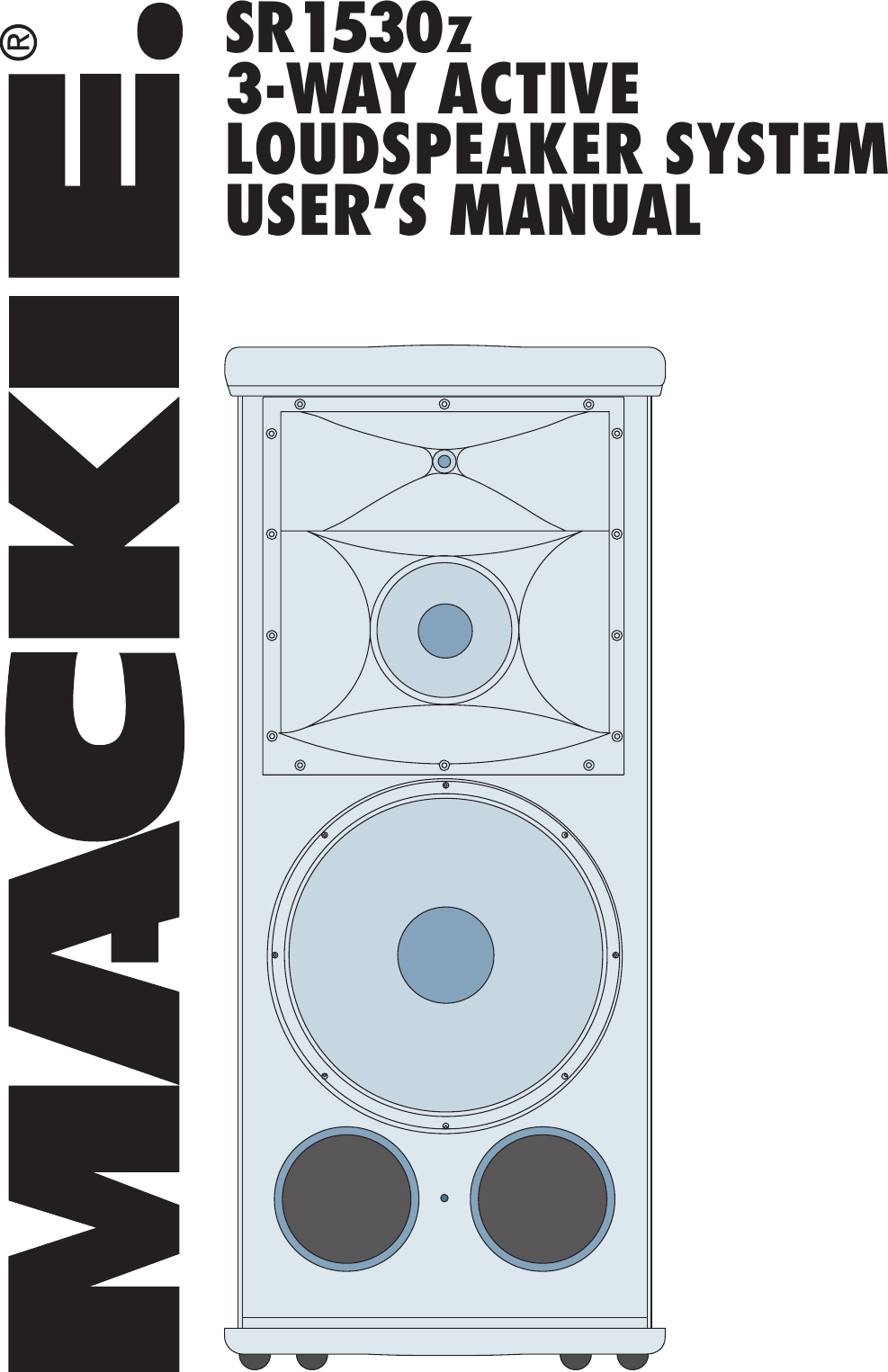 mackie sr1530z
