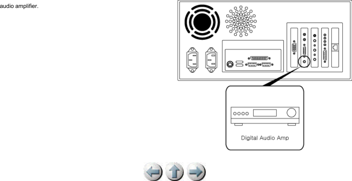        audio amplifier.   