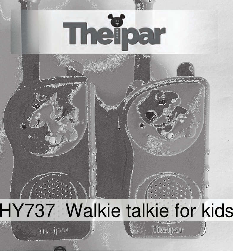 HY737  Walkie talkie for kids