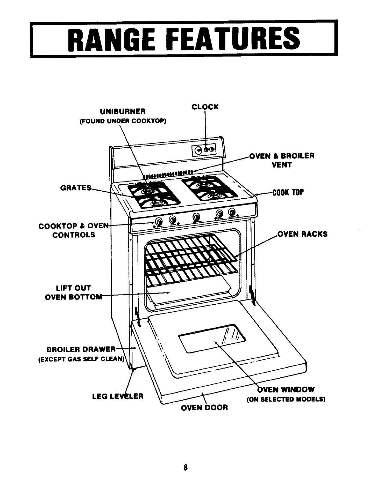 Magic Chef CGR3742CDC User Manual RANGE Manuals And Guides L0803616