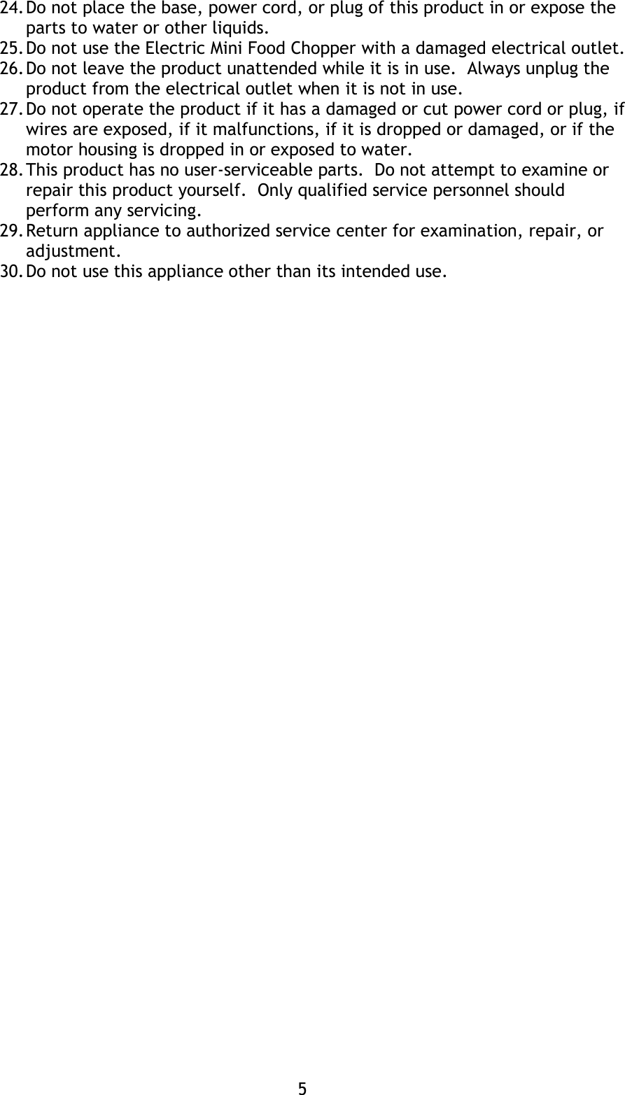 Page 5 of 12 - Magic-Chef Magic-Chef-Crmfc100W-Owners-Manual W14A4686 STEAM DRY IRON