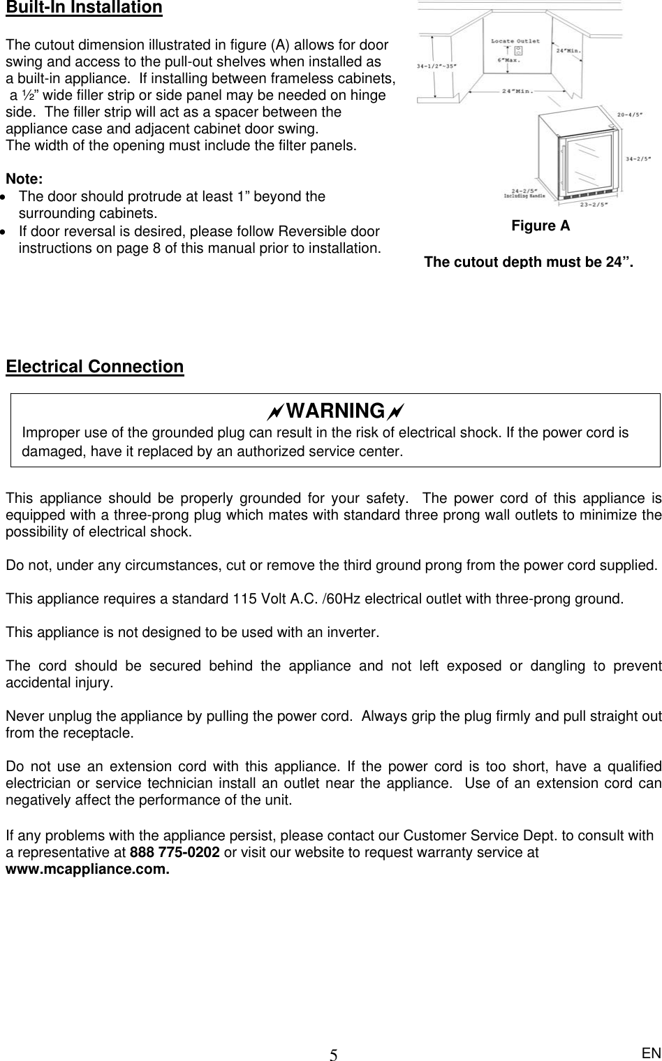 Page 6 of 12 - Magic-Chef Magic-Chef-Mcbc58Dst-Users-Manual-  Magic-chef-mcbc58dst-users-manual