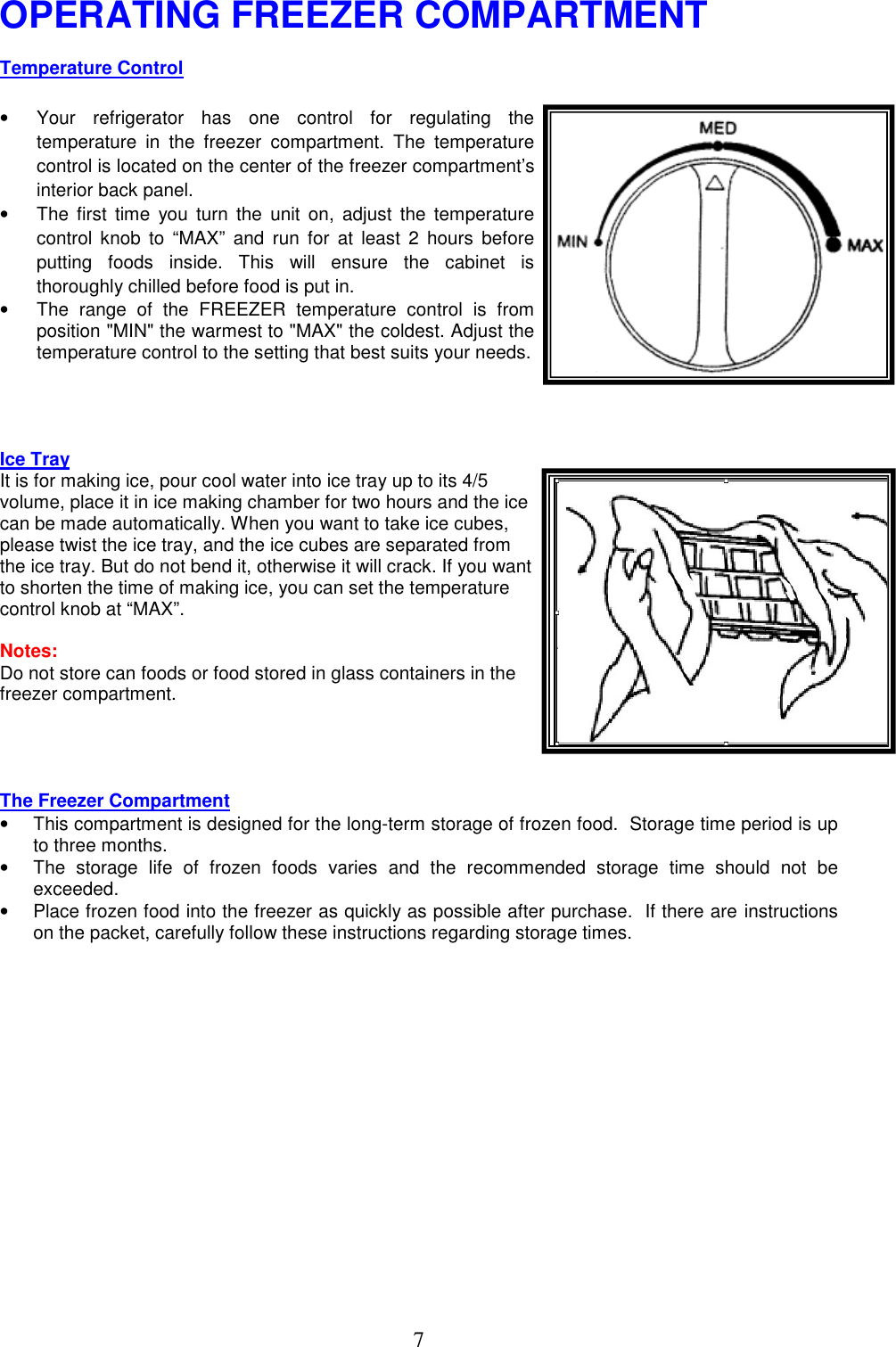 Page 8 of 12 - Magic-Chef Magic-Chef-Mcbr1010W-Owners-Manual - Manual For MCBR1010W_S_GS _Spanish_ 4.24.06