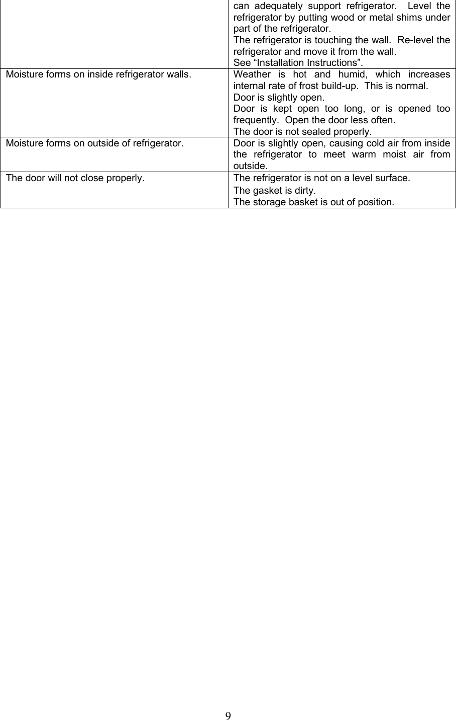 Page 10 of 11 - Magic-Chef Magic-Chef-Mcbr170B-Users-Manual Manual For MCBR170W.B _English_ - 4.25.07