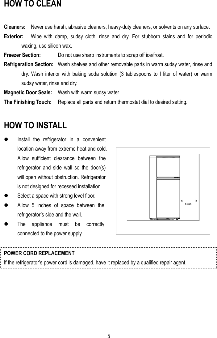 Page 6 of 10 - Magic-Chef Magic-Chef-Mcbr402S-Users-Manual MCBR402S Of 2003-12-29